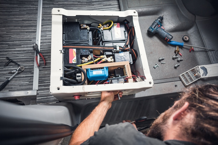 Off-grid Power in a Camper Van