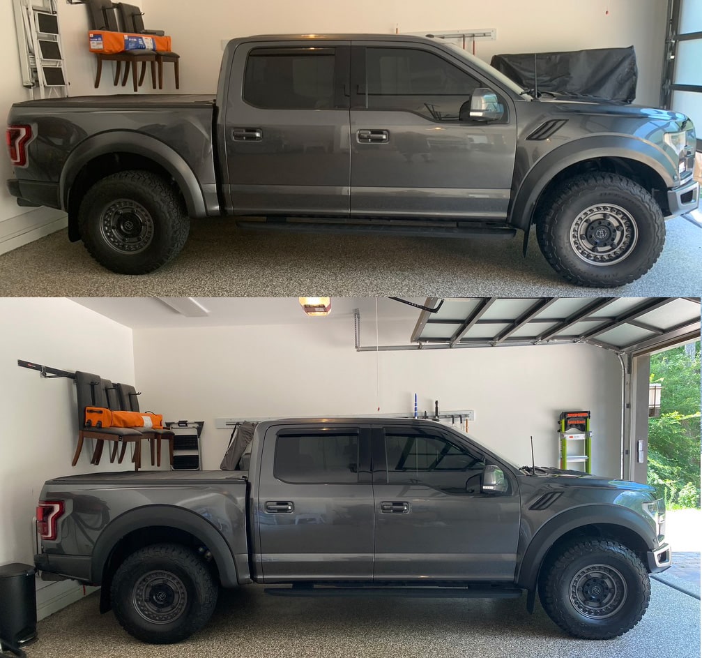 Raptor Liner on 2018 Ford Raptor Fender Flares