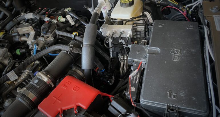 Ford Bronco Fuse Box in Engine Compartment